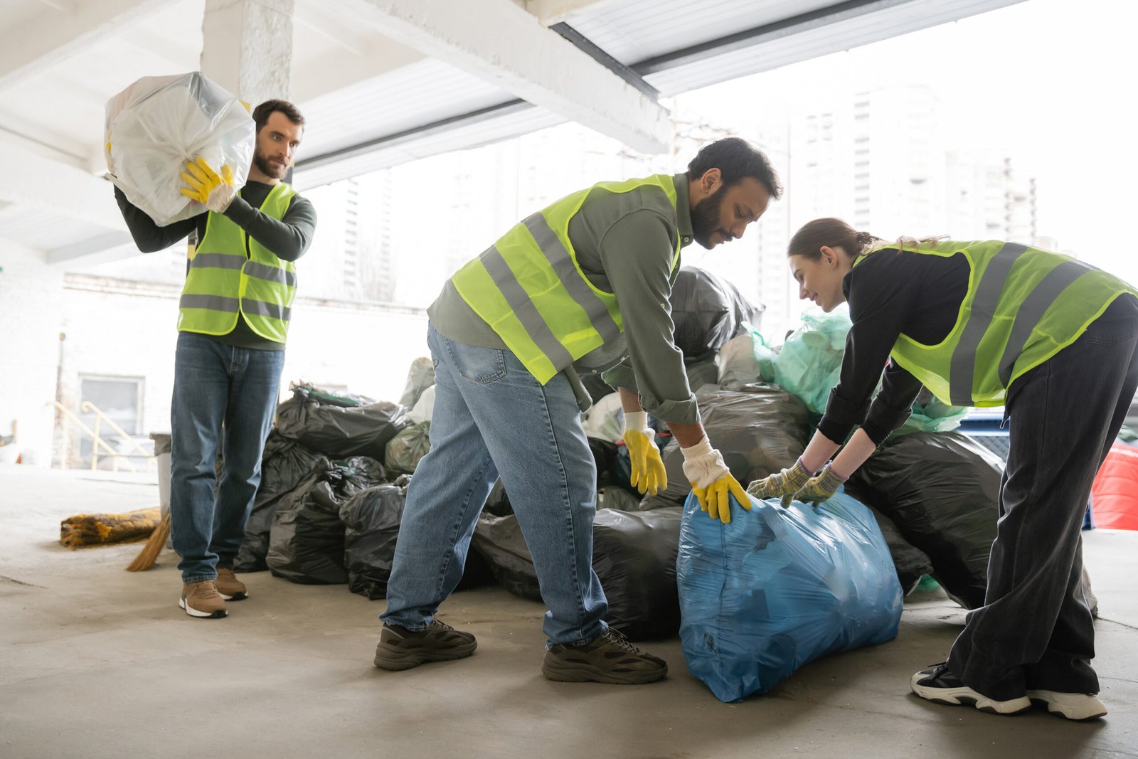 Clearance Masters team carrying out a property clearance