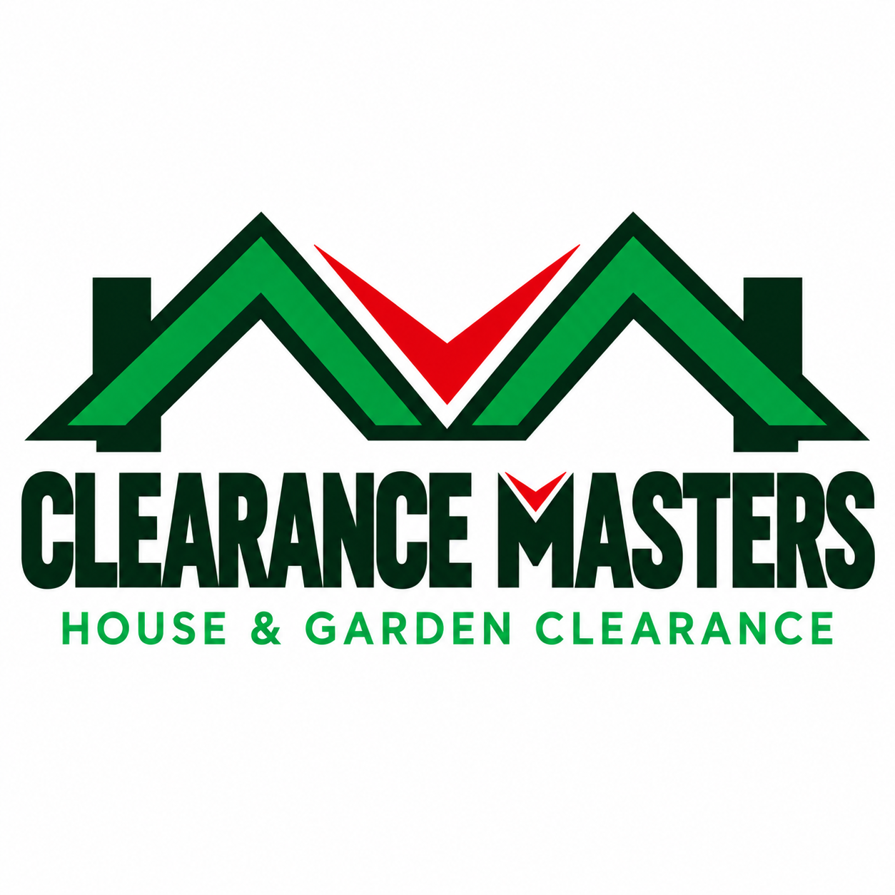 Clearance Masters logo house and garden clearance
