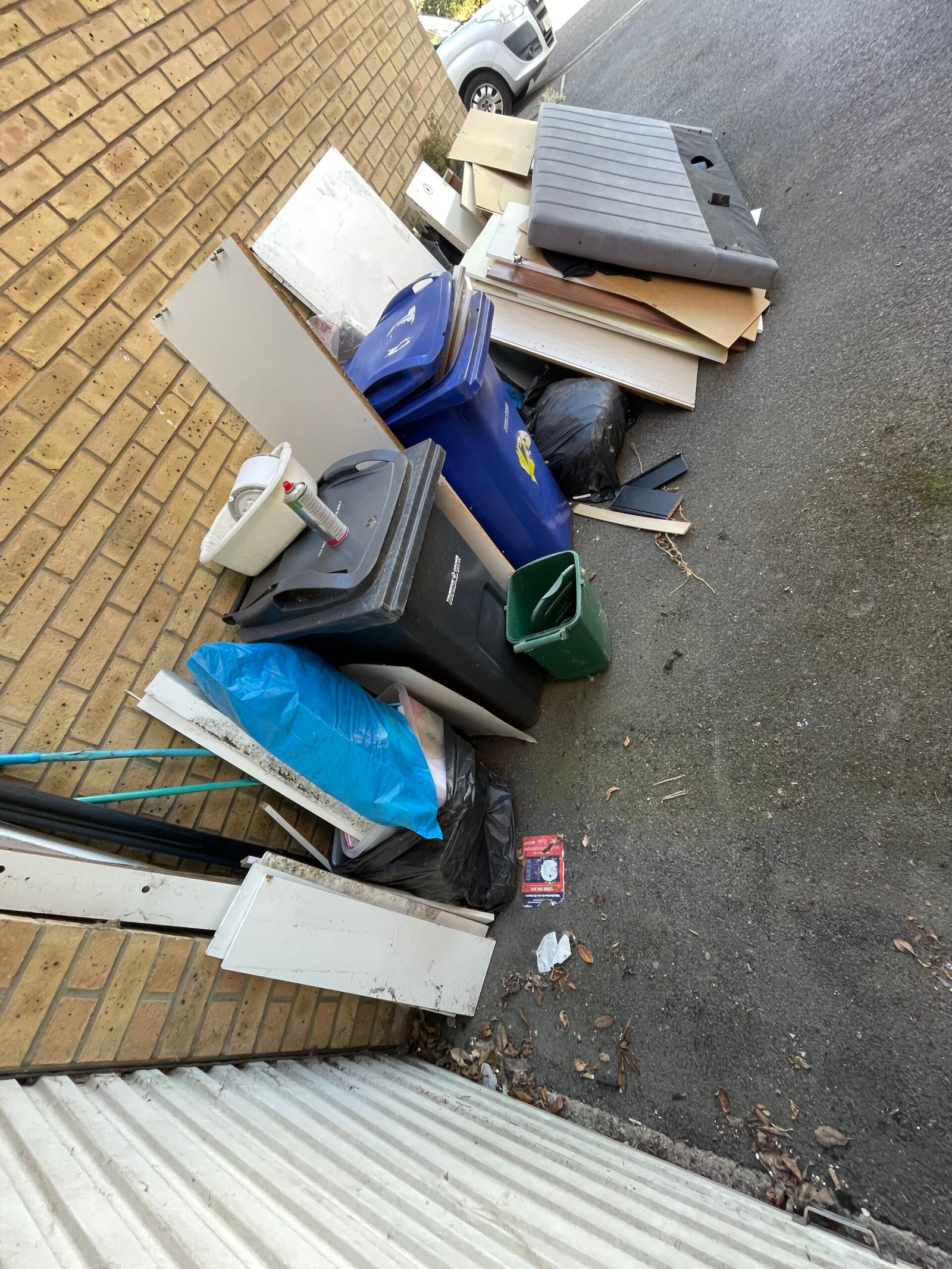 Rubbish Removal Before Photo